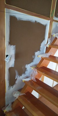 階段塗装１