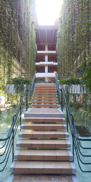ホテルムーンビーチ階段